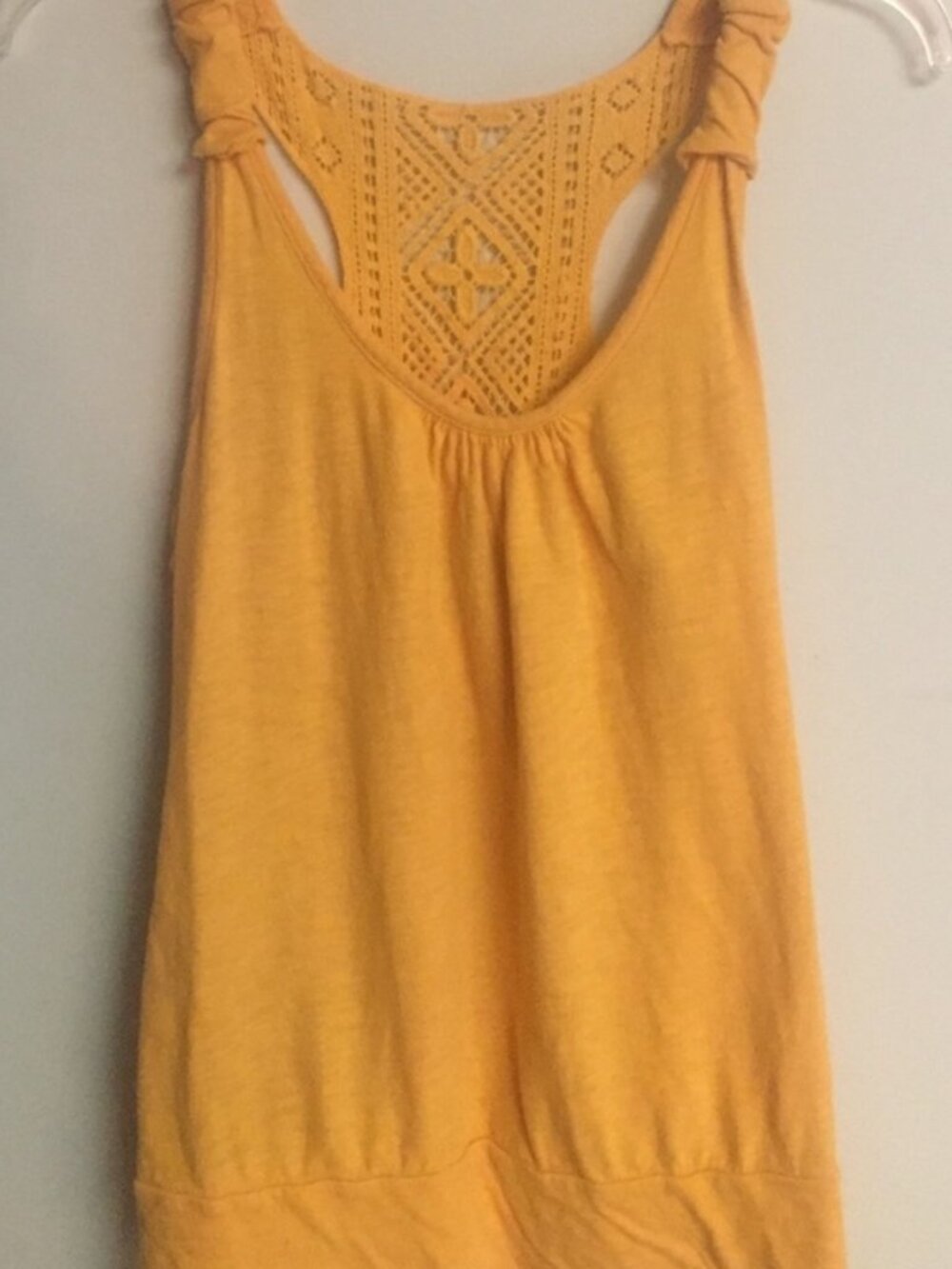 Gold tank top